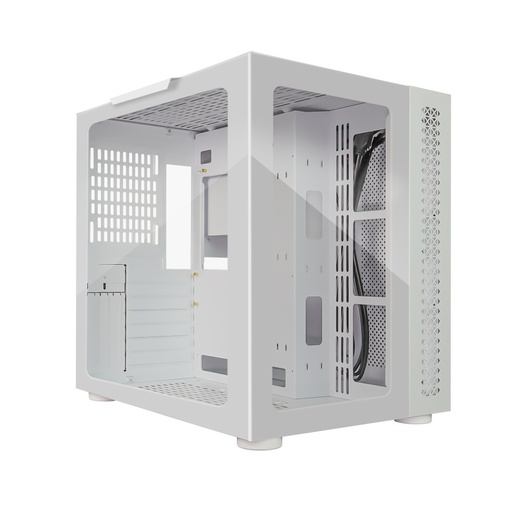 [7503038925558] GABINETE GAME FACTOR CSG700 BLANCO ATX CRISTAL FRONTAL Y LATERAL 11M DE GARANTIA