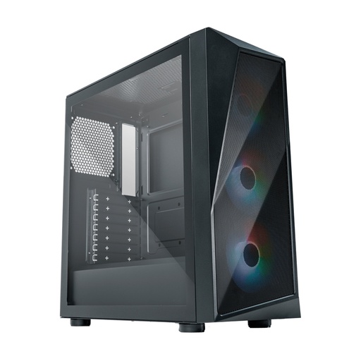 [884102099533] GABINETE COOLER MASTER CMP520 ARGB ATX CRISTAL 3 FAN CP520-KGNN-S00 SIN GARANTIA