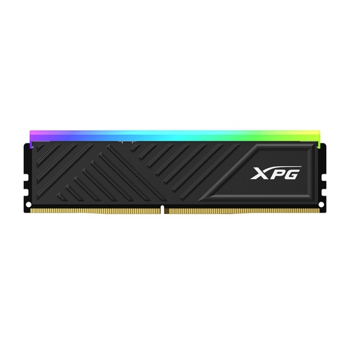 [4711085943279] RAM ADATA D35 DDR4 8GB 3200 NEGRO RGB AX4U32008G16A-SBKD35G 11M DE GARANTIA