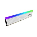 <p>RAM ADATA D35 DDR4 16GB 3200 BLANCO RGB AX4U320016G16A-SWHD35G 11M DE GARANTIA</p>
