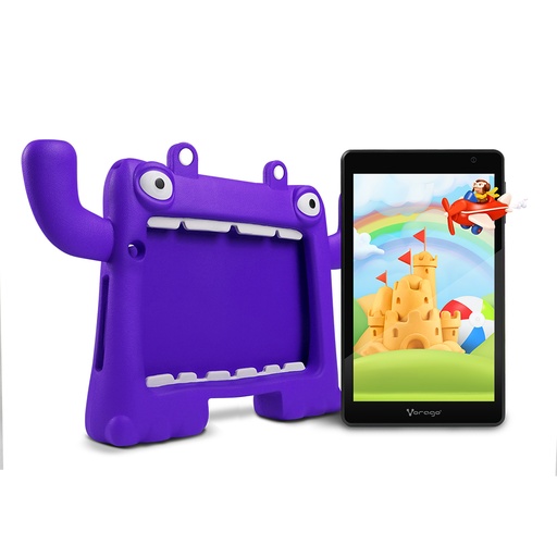 TABLET VORAGO PAD 8 KIDS 8" 4GB 64GB ANDROID 13, QUADCORE 2GHZ, MORADA PAD-8-KIDS-PR 11M DE GARANTIA