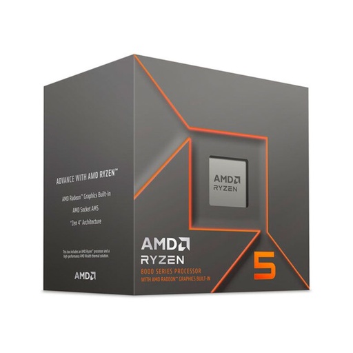 [730143316163] PROCESADOR AMD RYZEN 5 8600G 4.3 GHZ AM5 100-100001237BOX 12M DE GARANTIA