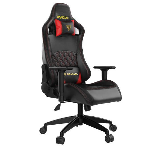 [848475005072] SILLA GAMDIAS APHRODITE EF1 NEGRO/ROJO 130KG VINIPIEL GD-APHRODITE EF1BR 3M DE GARANTIA