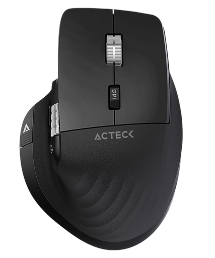 [7506215936187] MOUSE ACTECK ERGONOMICO VIRTUOS PRO MI780 NEGRO USB/BLUETOOTH AC-936187 3M DE GARANTIA