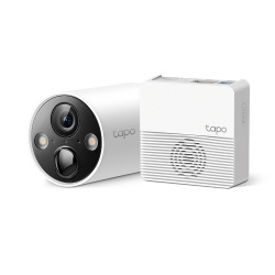 [840030705106] CAMARA DE SEGURIDAD TPLINK TAPO C420S1 INALAMBRICO EXTERIOR 2K QHD 11M DE GARANTIA