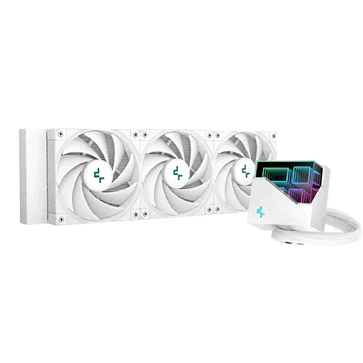 [6933412728108] ENFRIAMIENTO DEEPCOOL LT720 BLANCO RGB 360MM LGA1700/AM5 R-LT720-WHAMNF-G-1 11M DE GARANTIA