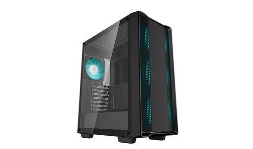 GABINETE DEEPCOOL CC560 V2 NEGRO ATX LED S/FUENTE CRISTAL R-CC560-BKGAA4-G-2 11M DE GARANTIA