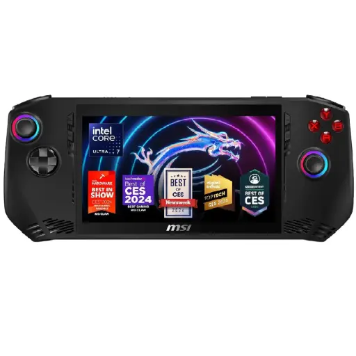 [824142357170] CONSOLA MSI CLAW A1M CORE ULTRA 5 16GB 512GB SSD 7 120HZ W11H A1M-052US 12M DE GARANTIA