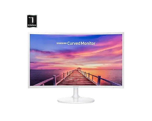 [887276138169] MONITOR 27 SAMSUNG ESSENTIAL 4MS 60HZ FULL HD VA CURVO BLANCO FREESYNC LC27F391FHNXZA GARANTIA CON FABRICANTE