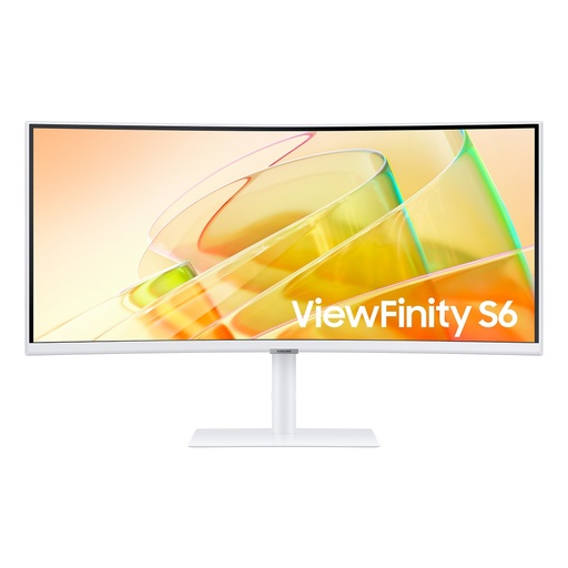 [8806095383842] MONITOR 34 SAMSUNG VIEWFINITY S6 5MS 100HZ WQHD VA USB-C FREESYNC BLANCO LS34C650TALXZX GARANTIA CON FABRICANTE
