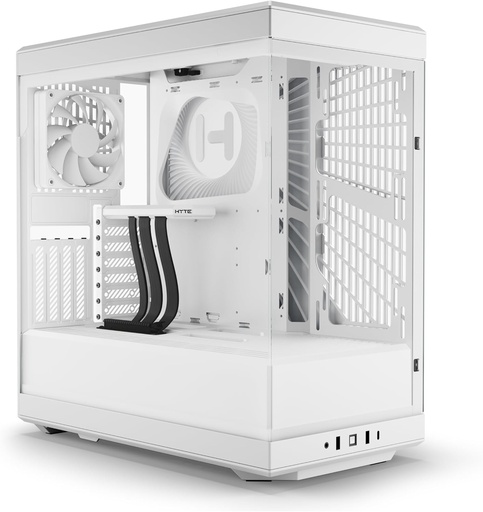 [848604045535] GABINETE HYTE Y40 BLANCO ATX S/FUENTE CRISTAL CS-HYTE-Y40-WW 11M DE GARANTIA