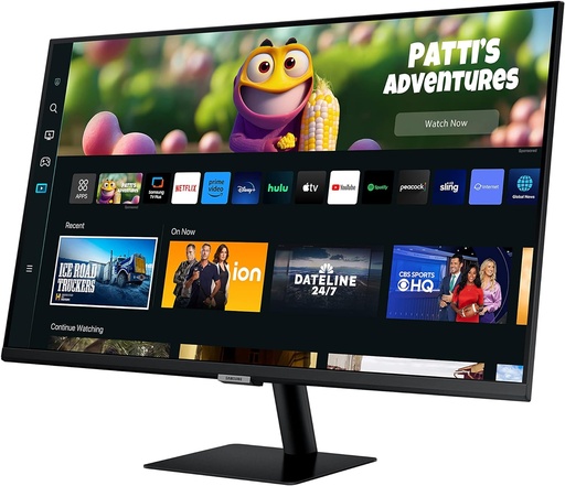 MONITOR SAMSUNG 27" SMART TV 4MS 60HZ FULL HD 60HZ HDMI LS27CM500ELXZX DIRECTO CON FABRICANTE