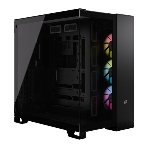 [840006675242] GABINETE CORSAIR ICUE LINK 6500X RGB NEGRO ATX CRISTAL SIN FUENTE CC-9011269-WW SIN GARANTIA