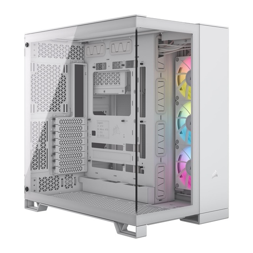 [840006675259] GABINETE CORSAIR ICUE LINK 6500X RGB BLANCO ATX CRISTAL SIN FUENTE CC-9011270-WW SIN GARANTIA