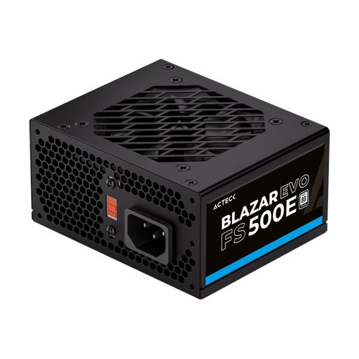 [7506215937603] FUENTE ACTECK EVO FS500E 500W SLIM ES-05002E 1M DE GARANTIA