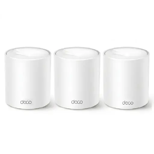 [840030709128] ROUTER TPLINK MESH DECO X10 3 PACK WIFI DUAL BAND AX1500 12M DE GARANTIA