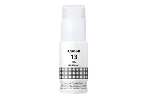[013803336870] TINTA CANON GI-13BK NEGRO COM/G510/G610 PIXMA 4695C001 70ML SIN GARANTIA