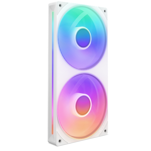 [810074844499] VENTILADOR NZXT F240 RGB CORE WHITE 240MM UN SOLO MARCO RF-U24HF-W1 11M DE GARANTIA