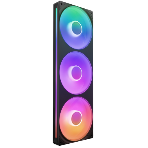 [810074844529] VENTILADOR NZXT F360 RGB CORE BLACK 360MM UN SOLO MARCO RF-U36HF-B1 11M DE GARANTIA