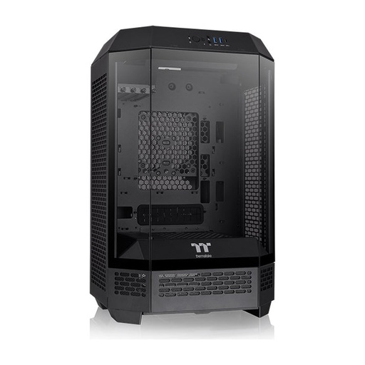 [841163091067] GABINETE THERMALTAKE THE TOWER 300 BLACK MICRO ATX CRISTAL MICROTOWER NEGRO CA-1Y4-00S1WN-00 12M DE GARANTIA