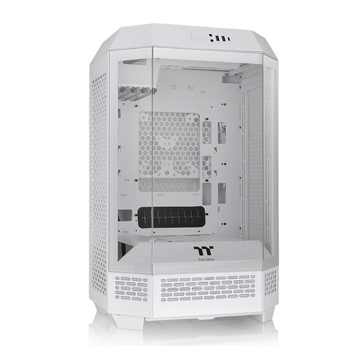 [841163091074] GABINETE THERMALTAKE THE TOWER 300 SNOW MICRO ATX CRISTAL MICROTOWER BLANCO CA-1Y4-00S6WN-00 12M DE GARANTIA