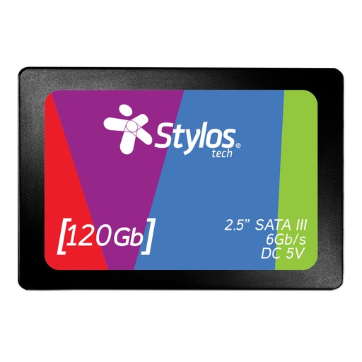 [7503028126699] SSD STYLOS STMSSD1B 120GB 2.5 SATA 3 11M DE GARANTIA