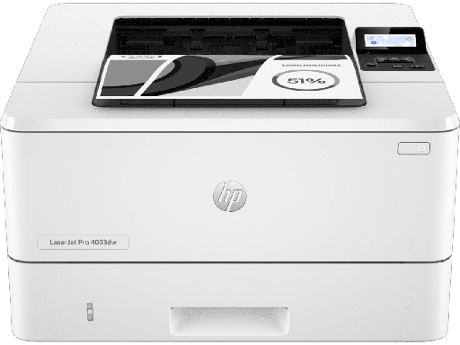 [195161269752] IMPRESORA HP LASERJET PRO 4003DW MONOCROMATICA WIFI ETH USB 42PPM COM/WIN/MAC DUPLEX 2Z610A GARANTIA CON FABRICANTE