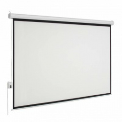 [662987043199] PANTALLA DE PROYECCION MULTIMEDIA SCREEN ELECTRICA MSE154 WHITE (1.54M X 1.54M) 86" DIAGONAL 11M DE GARANTIA
