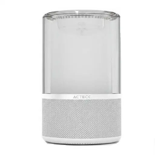 [7506215936392] BOCINA ACTECK GLEE PURE AP70 BLANCO BLUETOOTH 5.2 3.5MM USB-C ILUMINACION LED ELITE SERIES AC-936392 03M DE GARANTIA