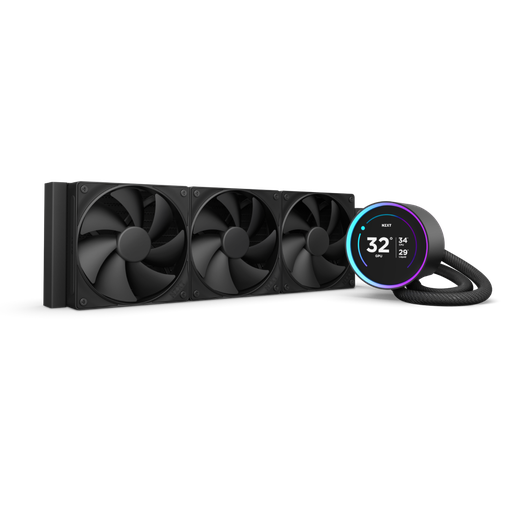 [810074844222] ENFRIAMIENTO NZXT KRAKEN 360 ELITE V2 120MM NEGRO LGA1851/AM5 RL-KN36E-B2 12M DE GARANTIA