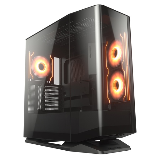 [192554007755] GABINETE COUGAR FV270 RGB NEGRO E-ATX S/FUENTE CRISTAL 3858M60.0005 12M DE GARANTIA