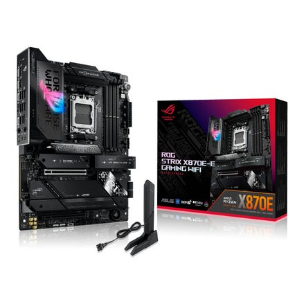 [197105724167] MOTHER AMD X870E-E WIFI ASUS ROG STRIX GAMING AM5 4xDDR5 256GB ATX 90MB1IB0-M0AAY0 12M DE GARANTIA