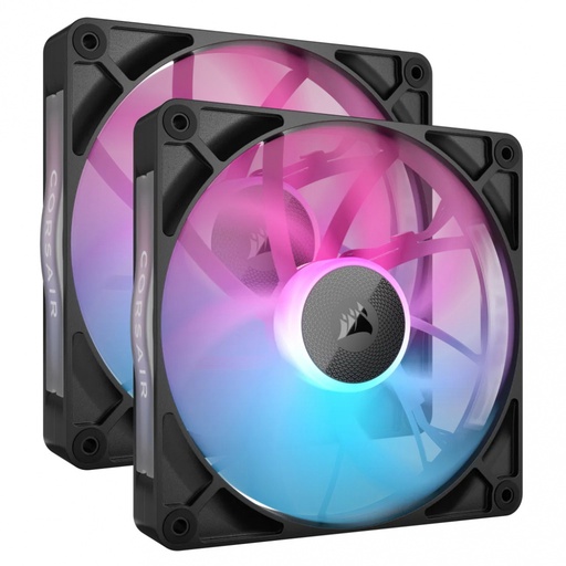 [840006680949] VENTILADOR CORSAIR ICUE LINK RX140 KIT 2X1 RGB 140MM NEGRO CO-9051020-WW 11M DE GARANTIA