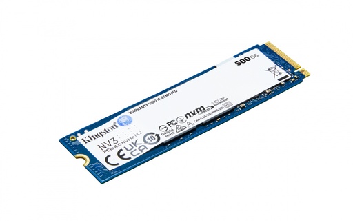 [740617344806] SSD KINGSTON NV3 500GB M.2 2280 NVME SNV3S/500G 12M DE GARANTIA