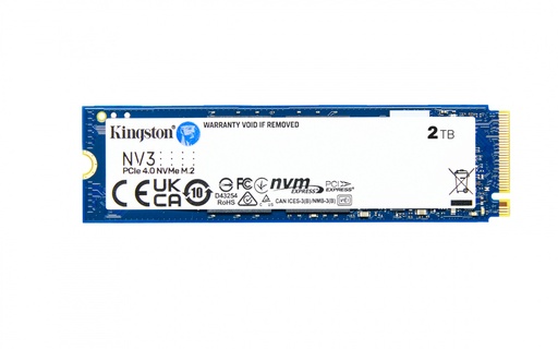 [740617344783] SSD KINGSTON NV3 2TB M.2 2280 NVME SNV3S/2000G 1AÑO DE GARANTIA