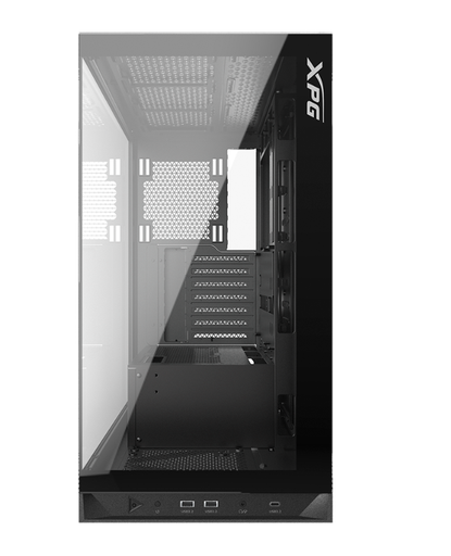 [842243033380] GABINETE ADATA XPG INVADER X BTF NEGRO ATX S/FUENTE CRISTAL INVADERXBTFMT-BKCWW 11M DE GARANTIA