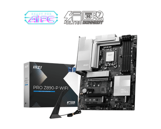 [824142381458] MOTHER INTEL Z890-P WIFI MSI PRO LGA1851 4XDDR5 256GB ATX PRO Z890-P WIFI 12M DE GARANTIA