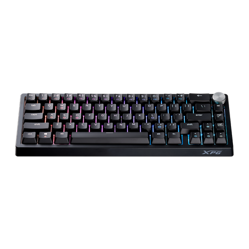 [842243032888] TECLADO ADATA XPG SORCERER MINI  65% SWITCH ROJO USB TIPO-C RGB SORCERER MINIRD-BKCES 06M DE GARANTIA