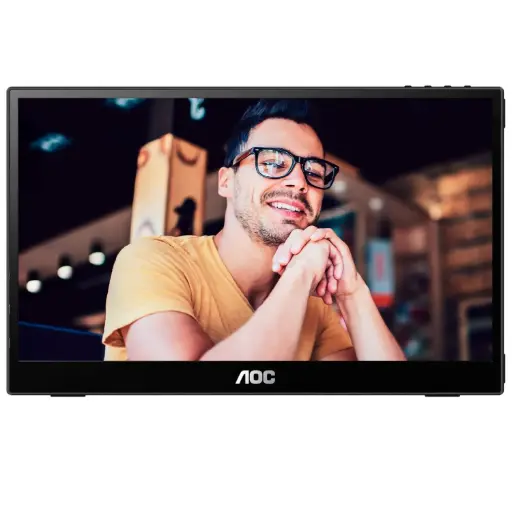 [685417134380] MONITOR AOC PORTATIL 16T3E 15.6" 4MS 60HZ FHD IPS USB-C GARANTIA CON FABRICANTE