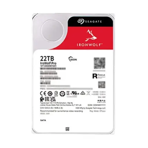 [662987043403] DD SEAGATE NUEVO 22TB 3.5 IRONWOLF PRO ST22000NT001 11M DE GARANTIA