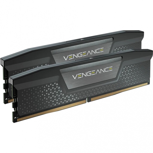 [840006676676] RAM CORSAIR DDR5 VENGEANCE 2X24 48GB 6000 NEGRO CMK48GX5M2B6000C30 11M DE GARANTIA