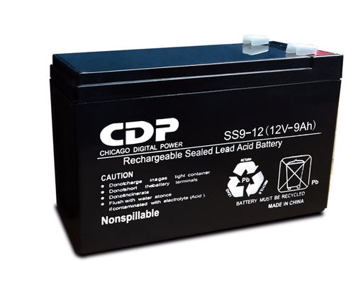 [879071001038] BATERIA DE REMPLAZO PARA NO BREAK CDP COMP/SLB12-9 12V 9AH 11M DE GARANTIA