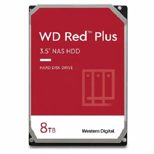 [662987043472] DD WD NUEVO NAS 8TB 3.5 RED PLUS WD80EFPX 11M DE GARANTIA
