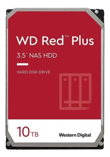 [662987043489] DD WD NUEVO NAS 10TB 3.5" RED PLUS WD101EFBX 11M DE GARANTIA