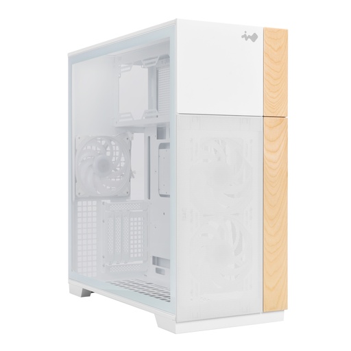 [4710474953264] GABINETE INWIN F5 BLANCO MATX S/FUENTE CRISTAL 3VENT AN140P RGB IW-CS-F5WHI-3AN140P 11M DE GARANTIA