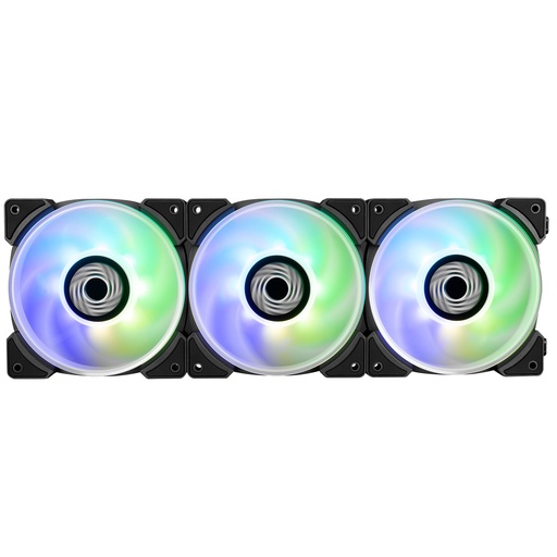[4710474953677] VENTILADOR INWIN LYNX LN120 KIT 3X1 RGB 120MM NEGRO IW-FN-LN120-3PK 11M DE GARANTIA