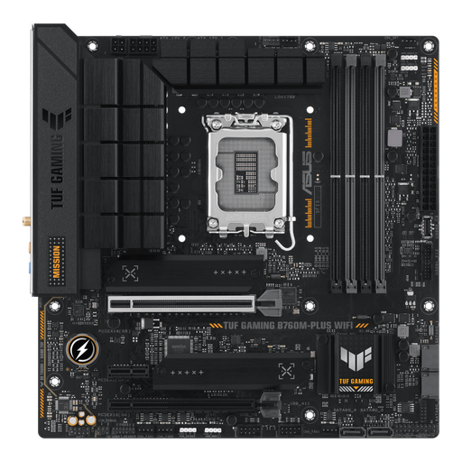 [197105461369] MOTHER INTEL B760M-PLUS ASUS TUF GAMING LGA1700 4xDDR5 192GB M-ATX 90MB1HE0-M0EAY0 1AÑO DE GARANTIA