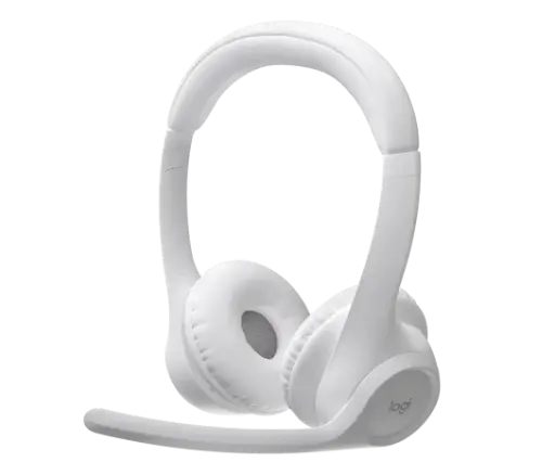 [097855193681] DIADEMA LOGITECH ZONE 300 BLUETOOTH USB-C BLANCO 981-001416 11M DE GARANTIA