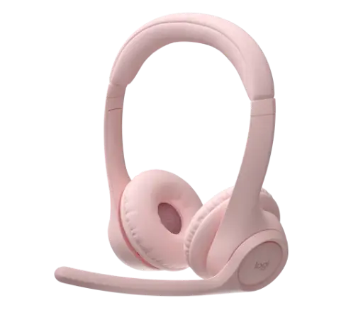 [097855193629] DIADEMA LOGITECH ZONE 300 BLUETOOTH USB-C ROSA 981-001411 11M DE GARANTIA