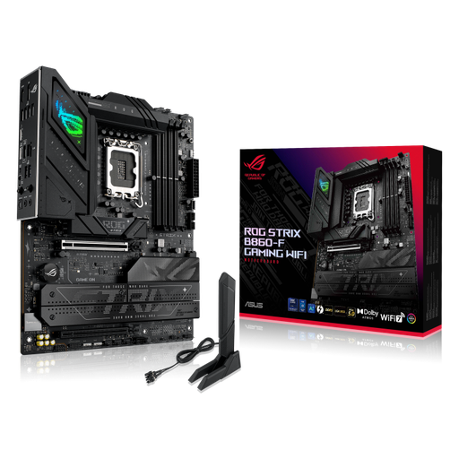 [197105806955] MOTHER INTEL B860-F WIFI ASUS ROG STRIX LGA1851 4xDDR5 256GB ATX 90MB1JG0-M0EAY0 12M DE GARANTIA